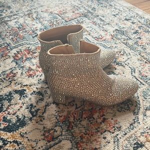 Bedazzled kids shoes